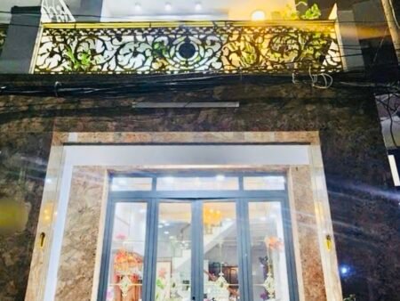 NHÀ 5 TẦNG HXH LƯU HỮU PHƯỚC P15 Q8