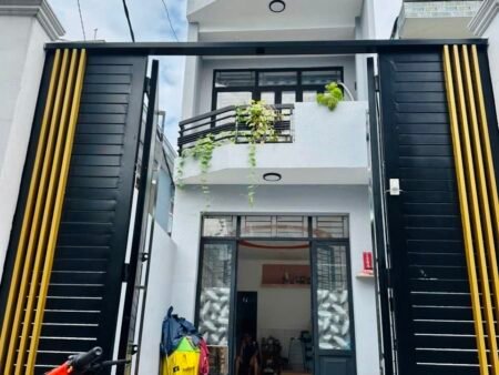 NHÀ HẺM 4 TẦNG HƯNG PHÚ P9 Q8