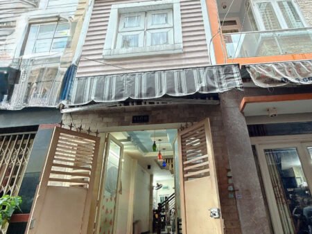 NHÀ LÔ HXH HƯNG PHÚ P10 Q8