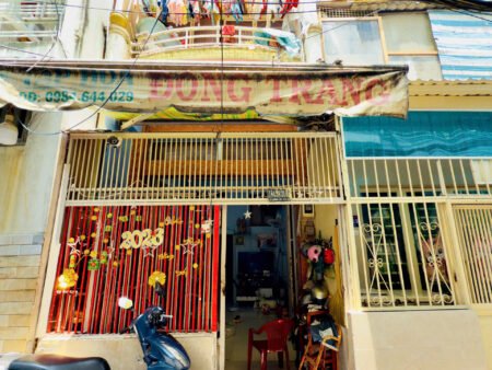 NHÀ 2 MẶT HẺM KDC CAO TẦNG ÂU DƯƠNG LÂN P3 Q8