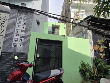 NHÀ CẤP 4 TIỆN XÂY MỚI TÁM DANH P4 Q8