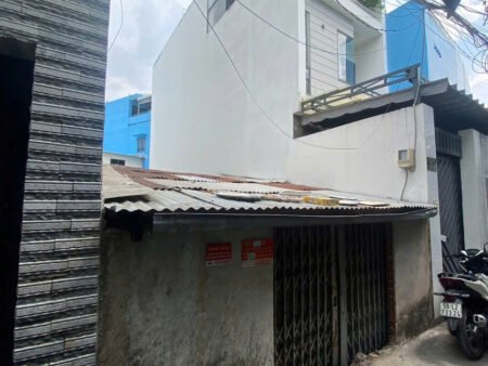 NHÀ CẤP 4 TIỆN XÂY MỚI 2,5 LẦU HOÀI THANH P14 Q8