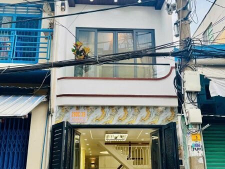 NHÀ MỚI ĐẸP HẺM THÔNG XE HƠI DƯƠNG BÁ TRẠC P1 Q8
