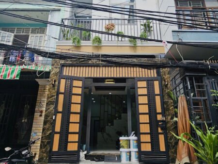 NHÀ MỚI HẺM XE TẢI DƯƠNG BÁ TRẠC P1 Q8