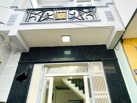 NHÀ HẺM BA GÁC 4 LẦU ĐÚC BTCT LƯU HỮU PHƯỚC P15 Q8