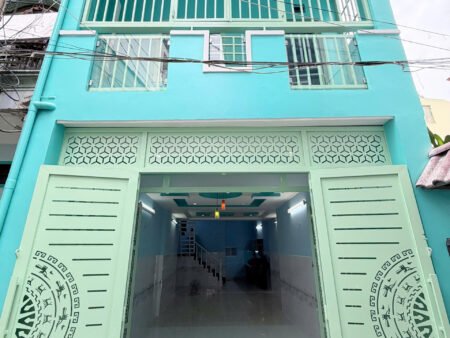 NHÀ HẺM BA GÁC SÁT MẶT TIỀN BA ĐÌNH P.CHÁNH HƯNG