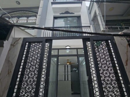 NHÀ XÂY MỚI 4 TẦNG NGUYỄN DUY P9 Q8