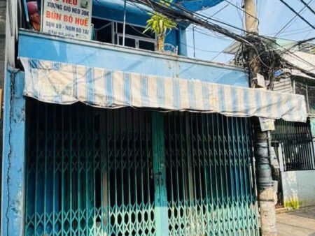 NHÀ CŨ TIỆN XÂY MỚI LÀM CHDC HOẶC CHO THUÊ DƯƠNG BÁ TRẠC P1 Q8