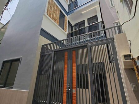 NHÀ XÂY MỚI 4 TẦNG SAU CĂN MT ÂU DƯƠNG LÂN P3 Q8